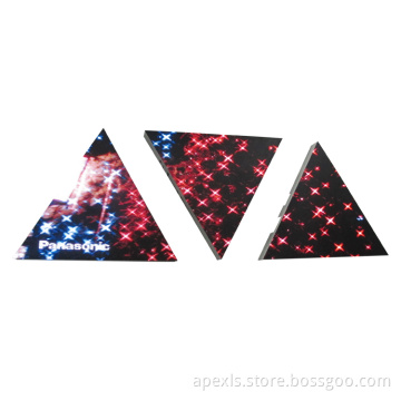 Beautiful Triangular LED Display